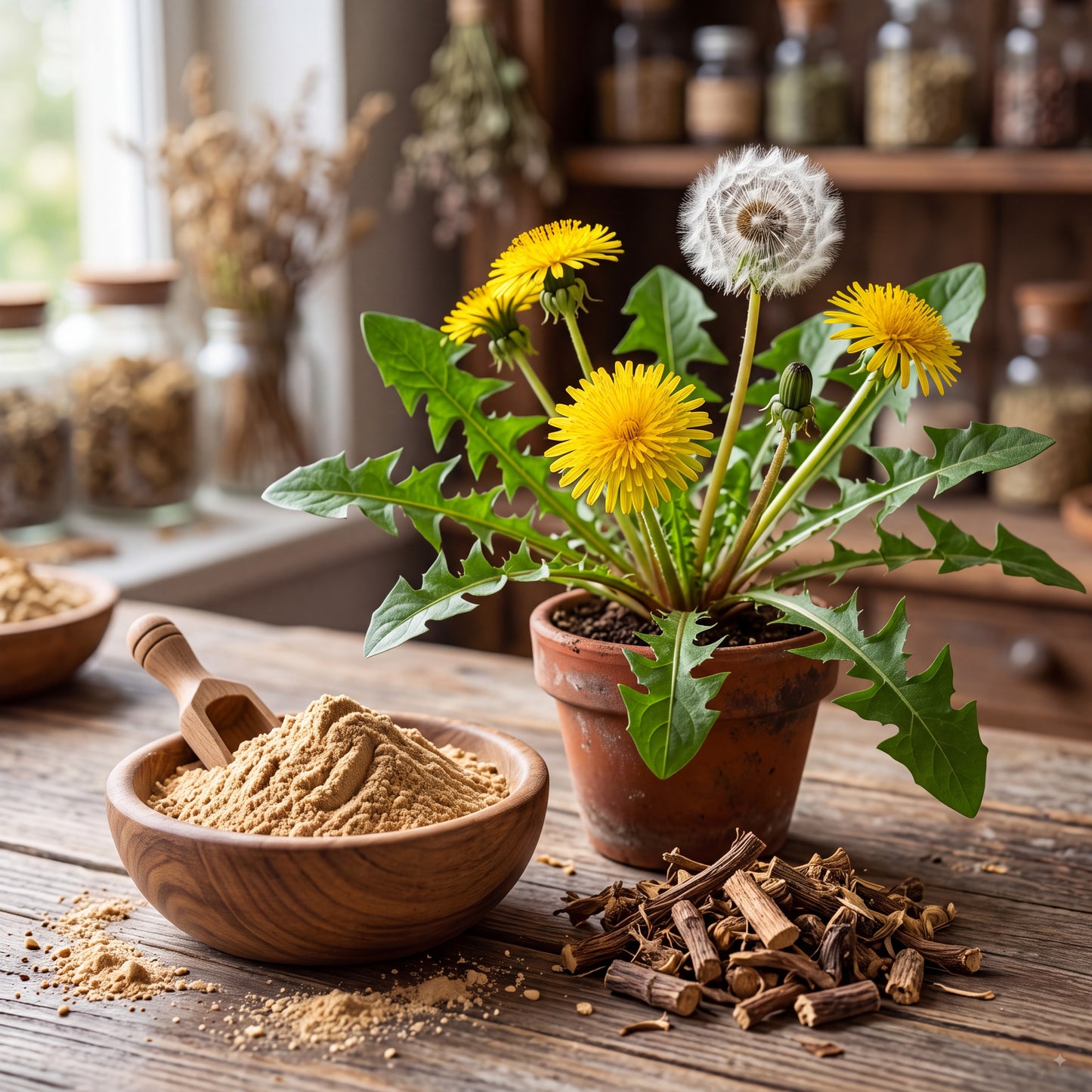 Dandelion_root_powder